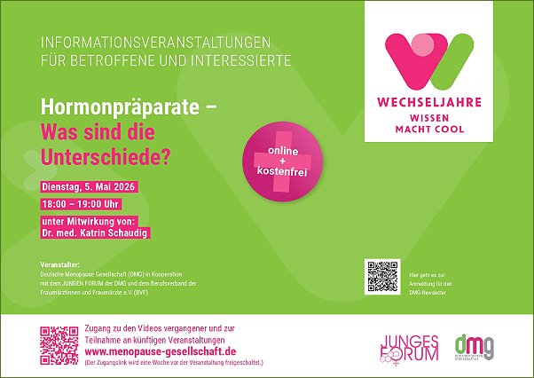 Information Fortbildung Wissen macht cool, Hormonprodukte